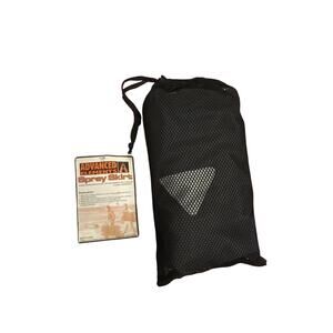 NWT Advanced Elements Touring Spray Skirt AE2007 Kayak Boating Black Outfitting